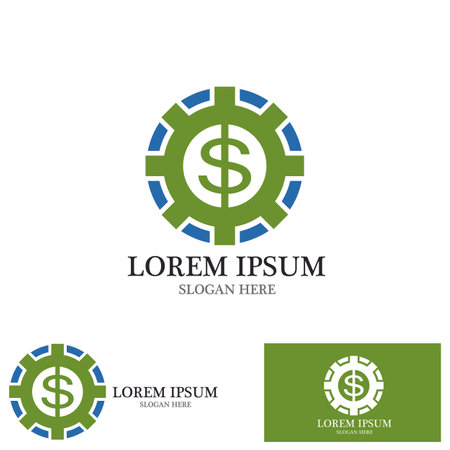Money Investment Logo Vector Templateのイラスト素材