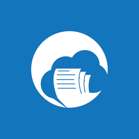 Document Icon And Symbol Vector Template Illustrationのイラスト素材