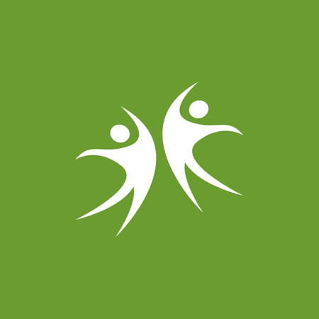 Health People Life Logo Vector Illustrationのイラスト素材
