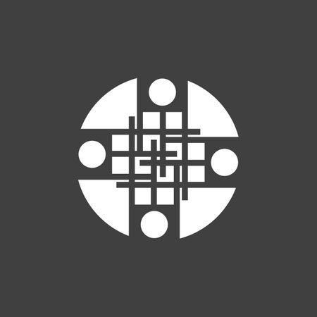 Business Technology Logo Vector Template Illustrationのイラスト素材