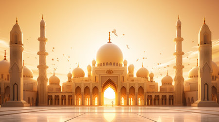 Sheikh Zayed Grand Mosque, Abu Dhabi, United Arab Emiratesの素材
