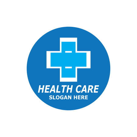 Health Care Technology symbol Vector Template Illustrationのイラスト素材