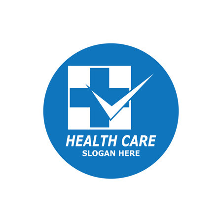 Health Care Technology symbol Vector Template Illustrationのイラスト素材