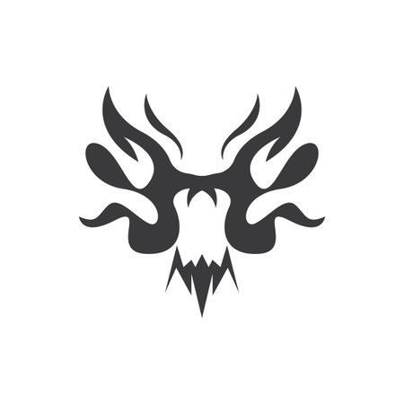 Tribal Tattoo  abstract templateのイラスト素材