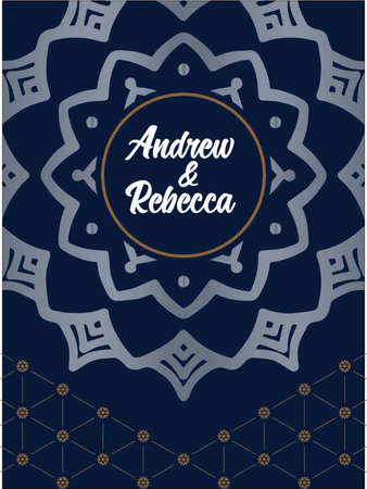 Luxury ornamental mandala Pattern Design in gold color Vector Illustrationのイラスト素材