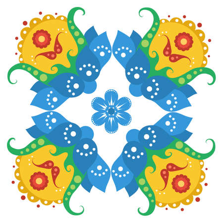 Floral design color background.のイラスト素材
