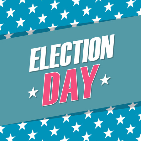 USA Election Day . illustration.のイラスト素材