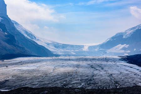 Athabasca Glacierの写真素材