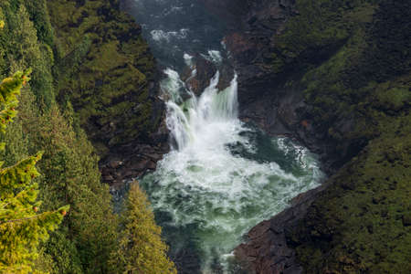 waterfallの写真素材