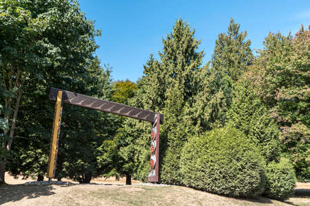 totem poleの写真素材