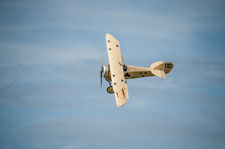 Gothenburg, Sweden - August 29 2010: Tummelisa Ö 1 (replica) at Gothenburg Aero Show.