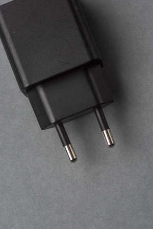 Europlug part of a USB power adaptor.