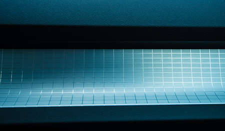 Texture and detail in car interior.