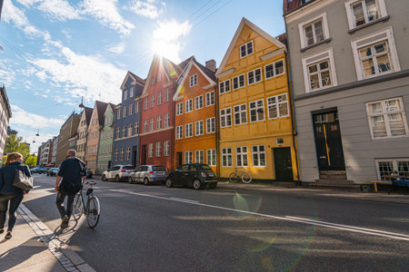 Copenhagen, Denmark - May 12 2017: LandemÃ¦rket near Kongens Have.のeditorial素材