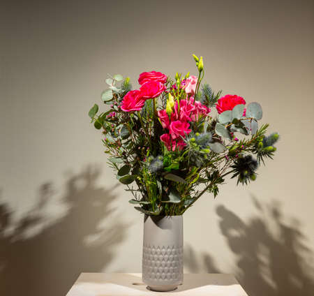 A colourful bouquet of flowers.の写真素材
