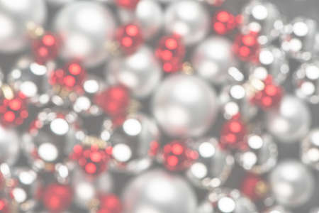 Out of focus christmas decorations.の写真素材