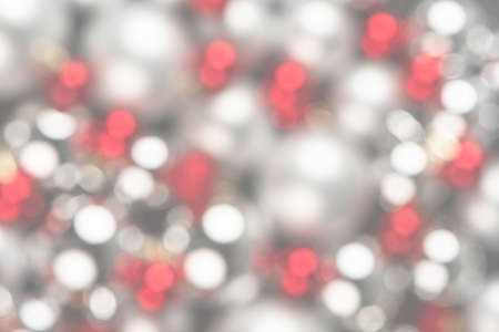 Out of focus christmas decorations.の写真素材
