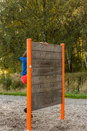 Part of an obstacle course