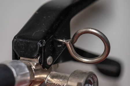 Safety pin of a fire extinguisher