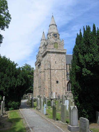 St Machars cathedral, Aberdeenの写真素材