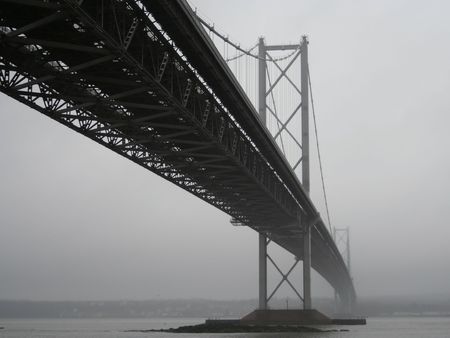 Forth Road Bridge, Edinburgh, Scotland