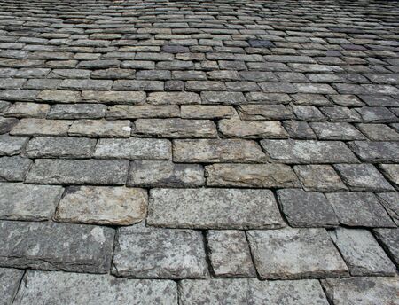 slate roof close upの写真素材