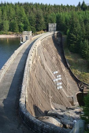 hydroelectric damの写真素材