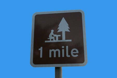 picnic site sign