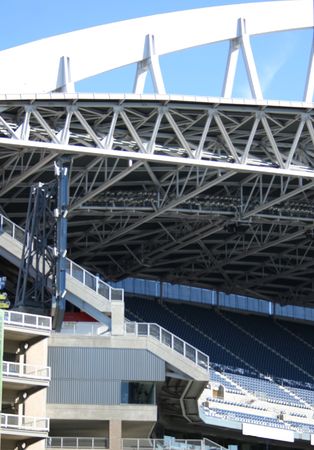 modern sports stadiumの写真素材