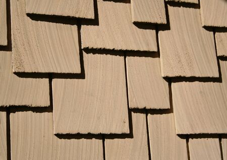 overlapping wooden tile background