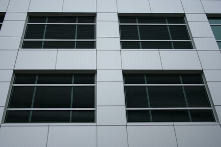 architectural detail in modern building vents