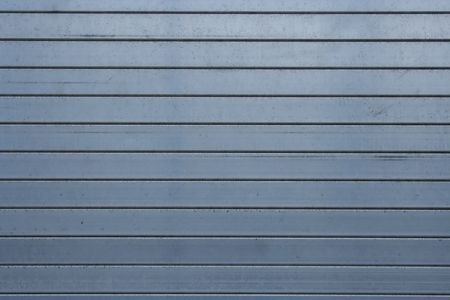 Metal grill background with horizontal slatsの写真素材