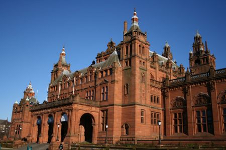 Kelvingrove art gallery and Museum Glasgowの写真素材