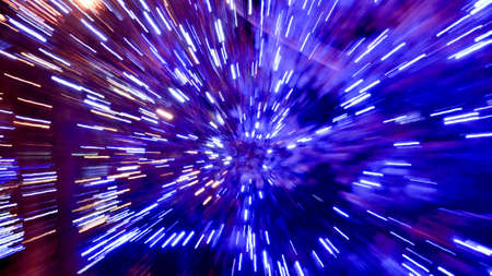 Abstract speed technology background. Space travelの写真素材