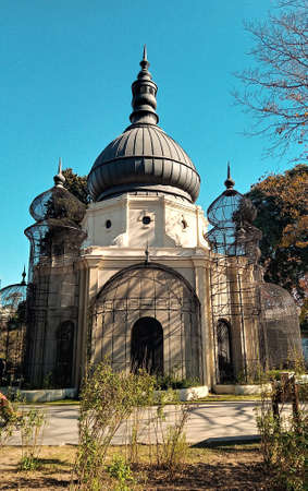 A church under a blue sky of summer.の写真素材