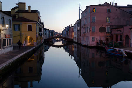 A bridge in veniceのeditorial素材