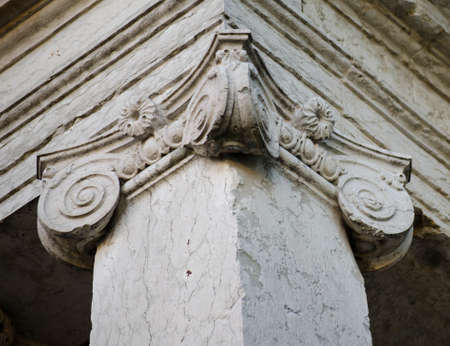 Classical columnの写真素材