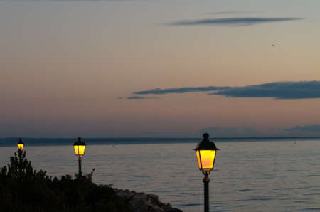 Street lampsの写真素材