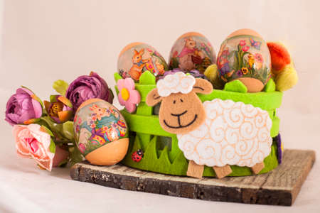 Decorated Easter eggs