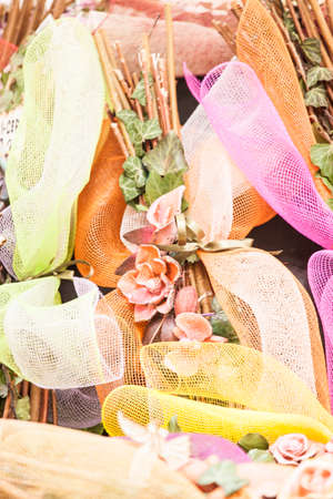 Plants, flowers for sale in a market in Trieste, springの写真素材
