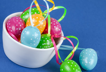 Easter motifs for background, postcards and textures, flash light.