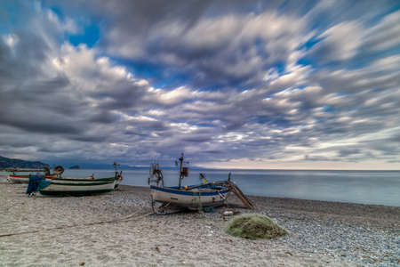 The life of those who live by the seaの写真素材