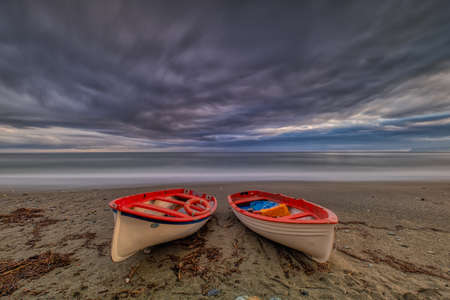 The life of those who live by the seaの写真素材