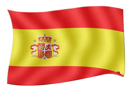 Flag of Spainの写真素材