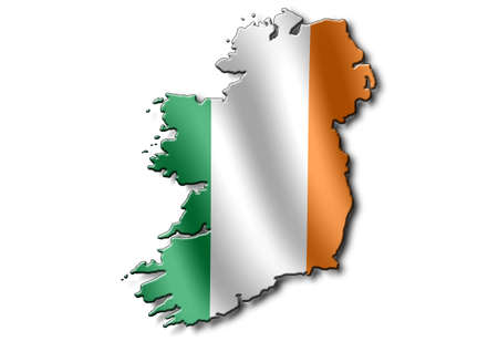 Map Irelandの写真素材