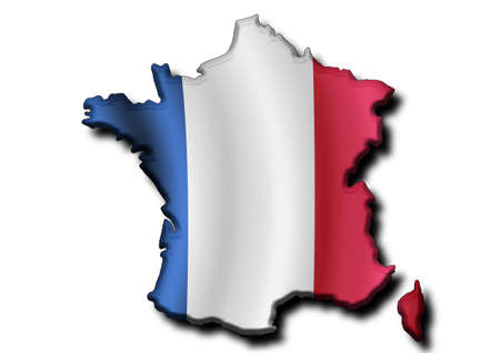 Map Franceの写真素材