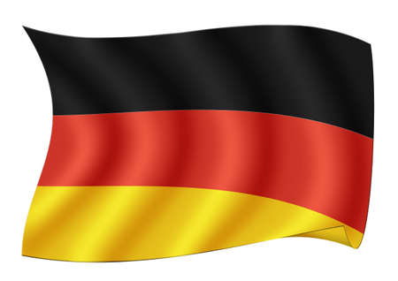 Flag of Germanyの写真素材