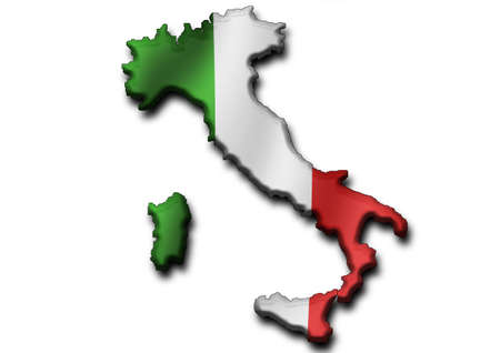 Map Italyの写真素材