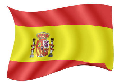 Flag of Spainの写真素材