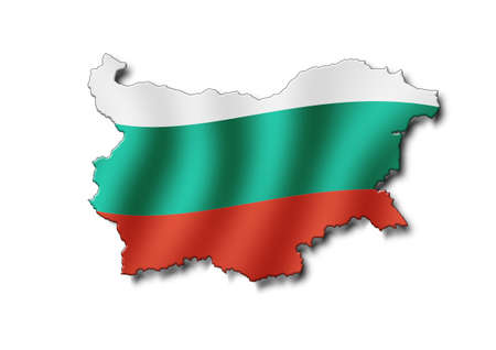 Bulgaria mapの写真素材